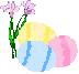 Picture of Easter Eggs & Lily