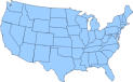 Map of United States