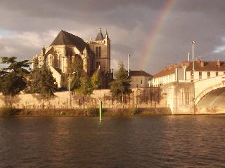 The church in Montereau