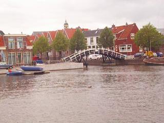 The foot bridge in Sneek