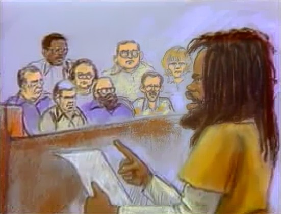 Mumia Abu-Jamals Rede vor Gericht