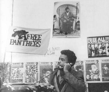 Mumia Abu-Jamal als Black Panther