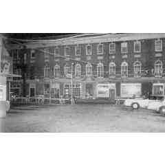 Fassade an der S�dseite der Locuststra�e