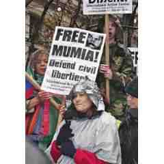 Demonstration f�r Mumia Abu-Jamal