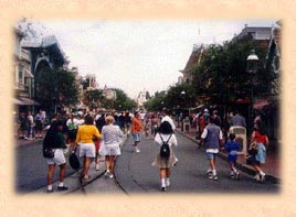 Main Street, Disneyland, Anaheim, California