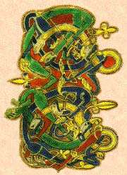 Image from the Book of Kells