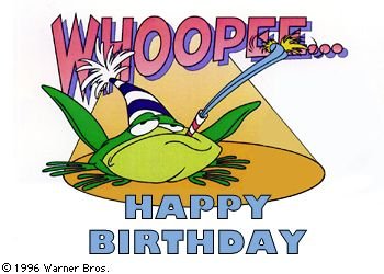 HAPPY BIRTHDAY!