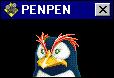 Penpen, the watchful penguin
