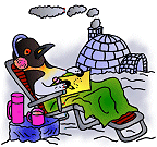 Relaxin' Penguin