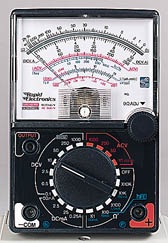 Analog Multimeter, photograph � Rapid Electronics