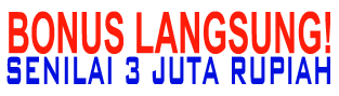 bonus besar