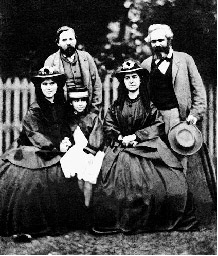 Marx family, 1864