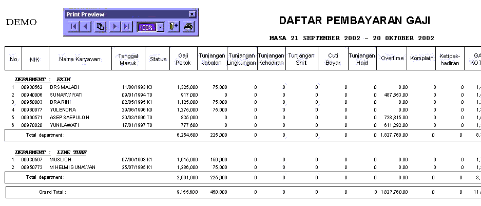 Format Perhitungan Gaji Dan Upah | sm rt payroll Format Perhitungan Gaji Dan Upah | sm rt payroll
