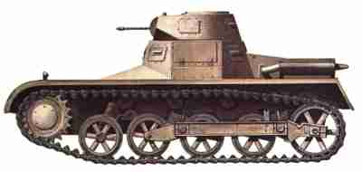 Panzerkampfwagen I, SdKfz 101