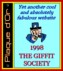 The Giffit Society Plaque d’Or 1998