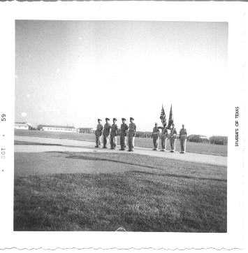 the Zebras on the parade ground