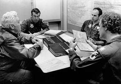 Briefing of the mission