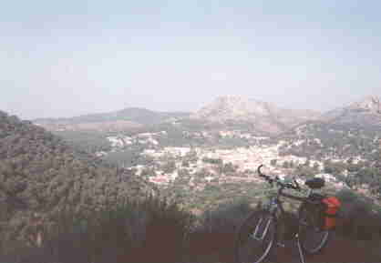Serra vista desde el Moncudio