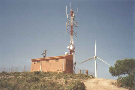 Alto del Gordo, antenas.