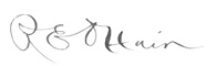 P.E. O'Hair's signature from 1882