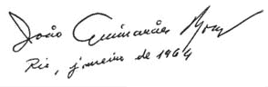 Assinatura: Joao Guimaraes Rosa