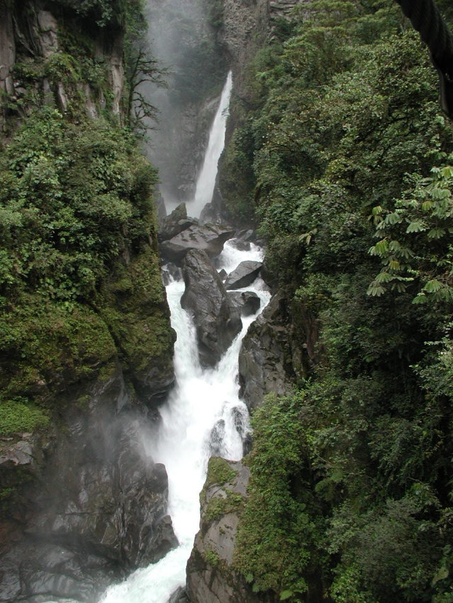 Walk down to this waterfall and enjoy the view close-up