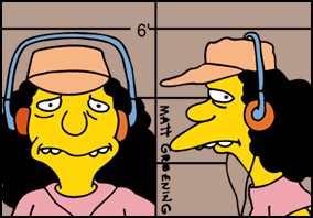 simpsons bus driver simpsons bus driver