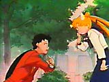 Where Seiya is surprised that Usagi has never heard of him before...