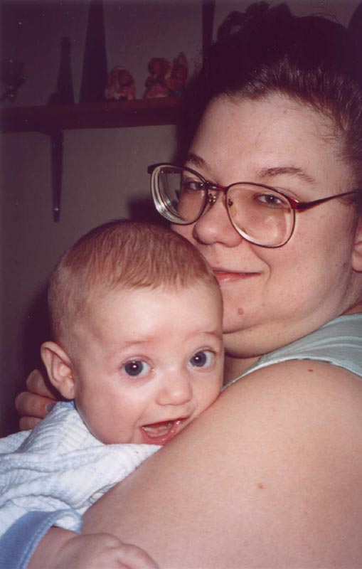 finally, a picture with mom!