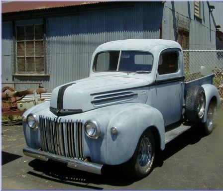 A 1945 Ford pickup