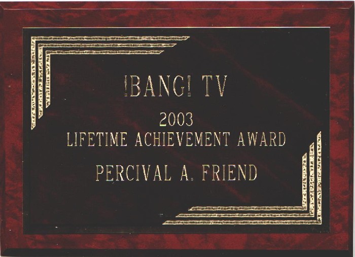 Percival's BANG Award