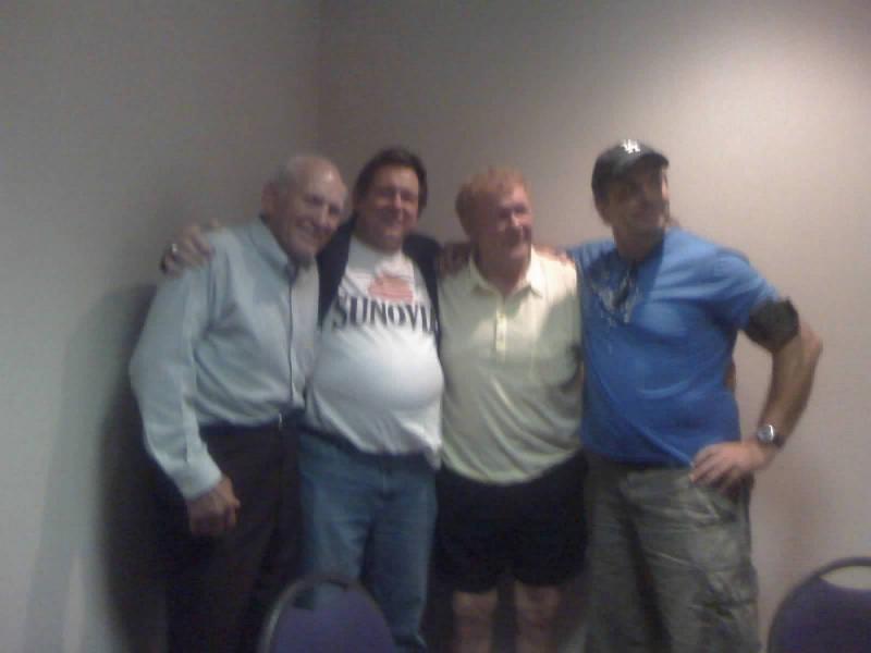 Danny Hodge, Roddy Piper, Harley Race and Bret Hart