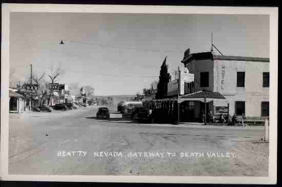 Beatty postcard