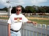 Rob at Garrison Savannah race track