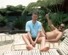 Relaxing before we joined the Pcific Princess