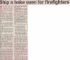 Read a report on the fire from the local newspaper