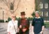 Mandy and Robin with a Beefeater