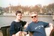 Robert and Robin on Thames cruise