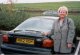 with Rob's car