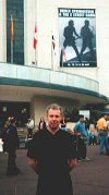 Rob at Earl's court, London show 1999