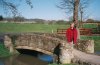 Mandy in the grounds of the Frogmill