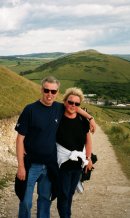 Trecking to Lulworth Cove