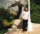 Rob outside Portland Castle