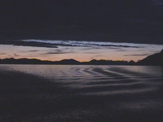 atardecer en el Seno Ays�n