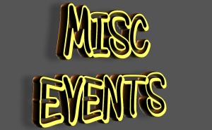 Miscellaneous Events