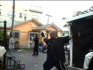 Machoman Moriera enters at Number 3