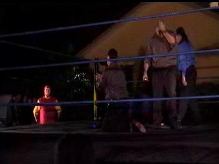 Pico begs for Skorpio to get in the ring