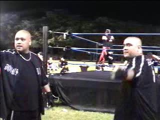 Moreira and Kage call out to someone