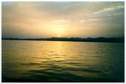 sunset in sinai
