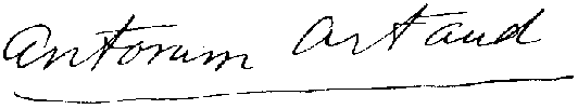 antonin artaud